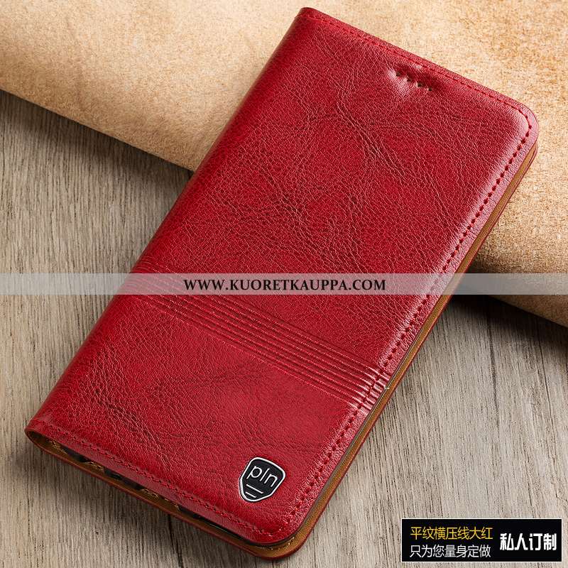 Kuori Moto G7 Power, Kuoret Moto G7 Power, Kotelo Moto G7 Power Aito Nahka Suojaus Puhelimen Murtuma