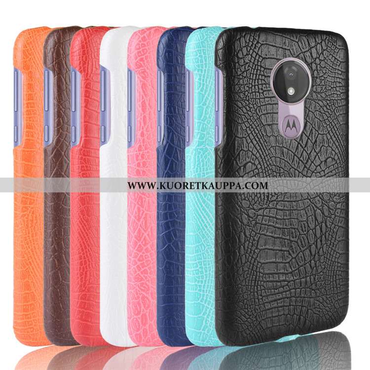 Kuori Moto G7 Power, Kuoret Moto G7 Power, Kotelo Moto G7 Power Luova Kukkakuvio Musta Puhelimen Mus