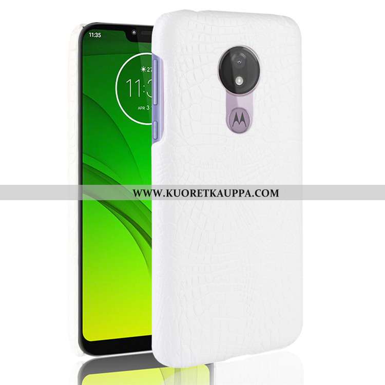 Kuori Moto G7 Power, Kuoret Moto G7 Power, Kotelo Moto G7 Power Luova Kukkakuvio Musta Puhelimen Mus