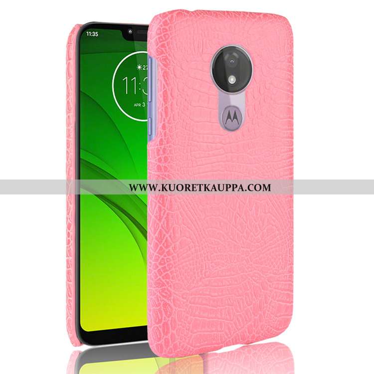 Kuori Moto G7 Power, Kuoret Moto G7 Power, Kotelo Moto G7 Power Luova Kukkakuvio Musta Puhelimen Mus