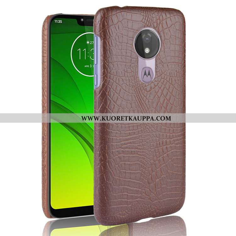 Kuori Moto G7 Power, Kuoret Moto G7 Power, Kotelo Moto G7 Power Luova Kukkakuvio Musta Puhelimen Mus