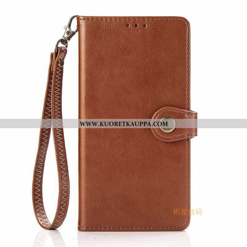 Kuori Moto G7 Power, Kuoret Moto G7 Power, Kotelo Moto G7 Power Pehmeä Neste Nahkakuori Murtumaton S