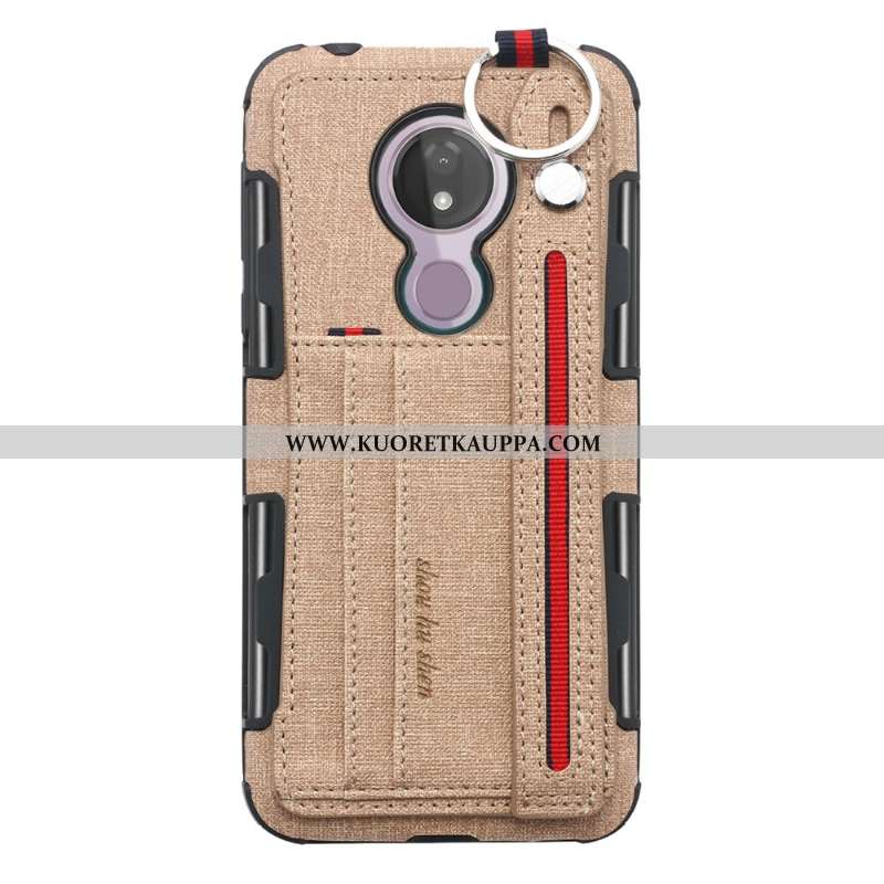 Kuori Moto G7 Power, Kuoret Moto G7 Power, Kotelo Moto G7 Power Suojaus Jauhe Puhelimen Pinkki