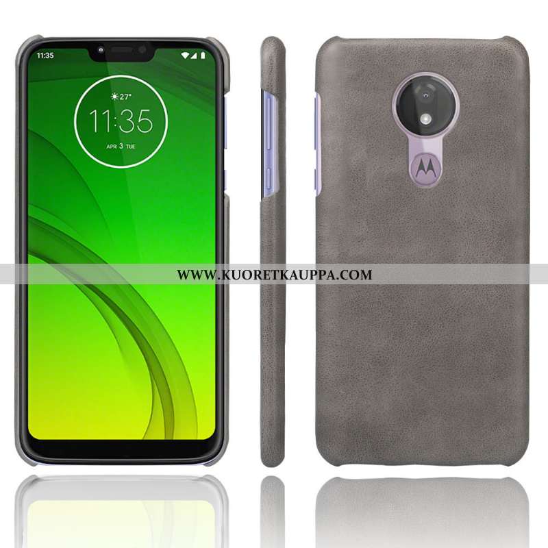 Kuori Moto G7 Power, Kuoret Moto G7 Power, Kotelo Moto G7 Power Valo Ultra Yksinkertainen Harmaa