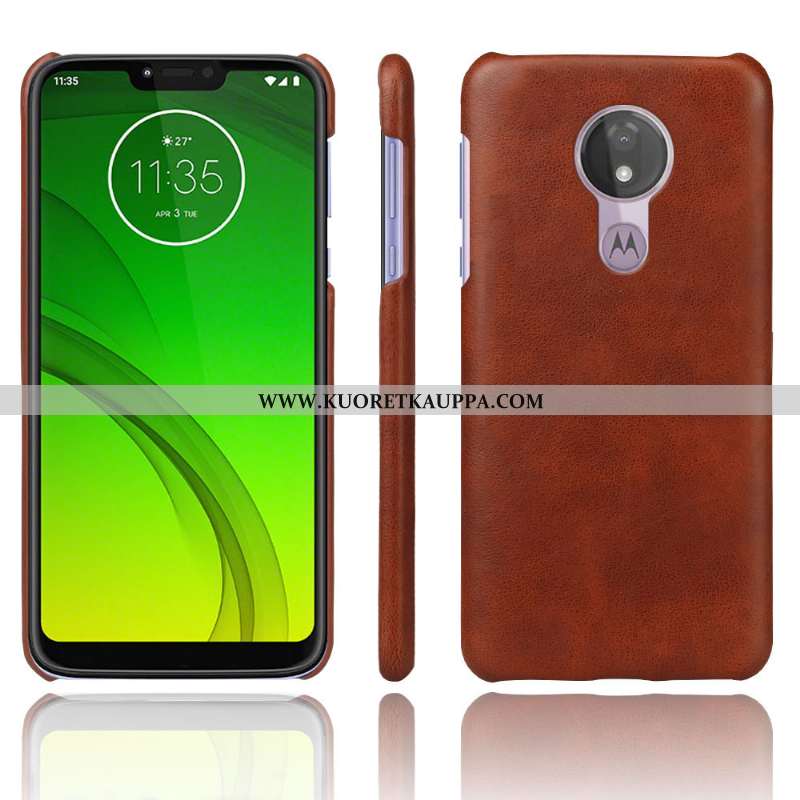 Kuori Moto G7 Power, Kuoret Moto G7 Power, Kotelo Moto G7 Power Valo Ultra Yksinkertainen Harmaa