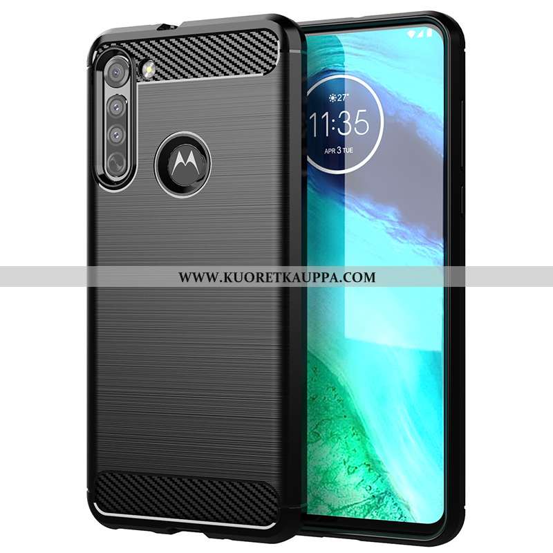 Kuori Moto G8, Kuoret Moto G8, Kotelo Moto G8 Silikoni Suojaus Puhelimen Harmaa