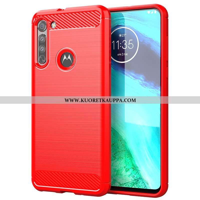 Kuori Moto G8, Kuoret Moto G8, Kotelo Moto G8 Silikoni Suojaus Puhelimen Harmaa