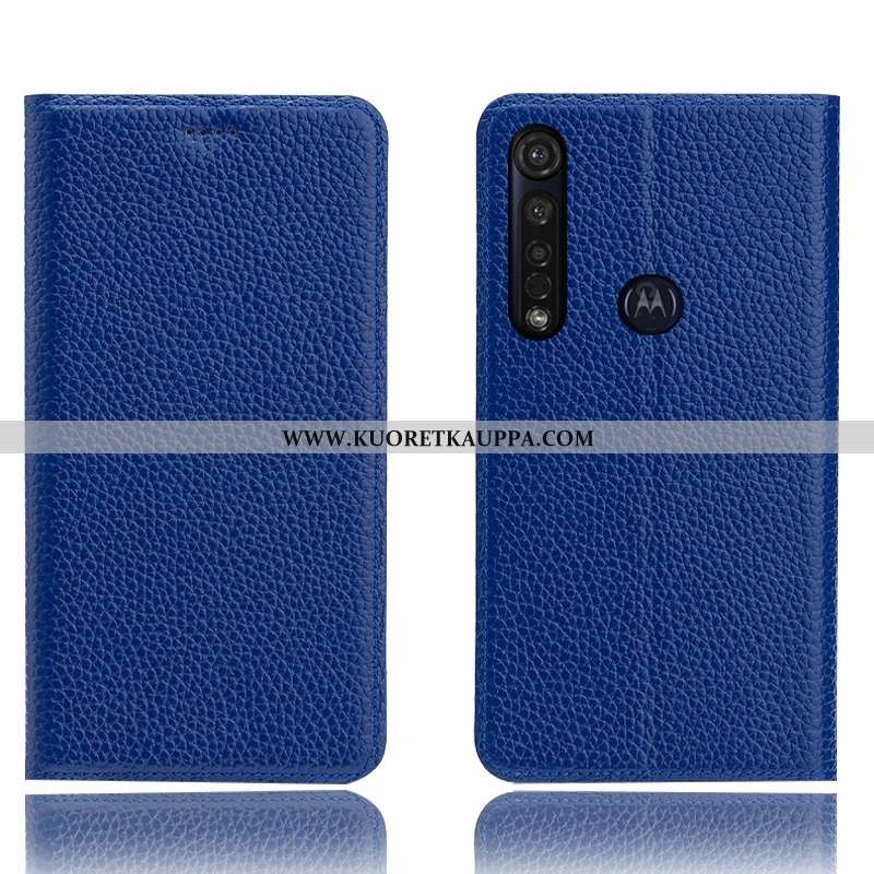 Kuori Moto G8 Plus, Kuoret Moto G8 Plus, Kotelo Moto G8 Plus Nahkakuori Suojaus Puhelimen All Inclus