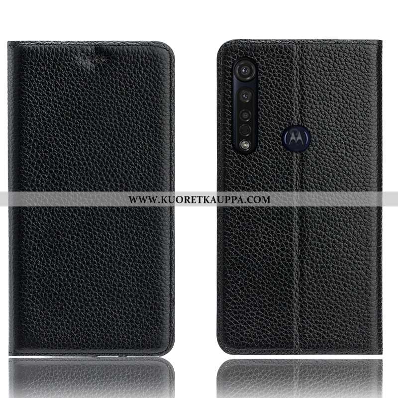 Kuori Moto G8 Plus, Kuoret Moto G8 Plus, Kotelo Moto G8 Plus Nahkakuori Suojaus Puhelimen All Inclus