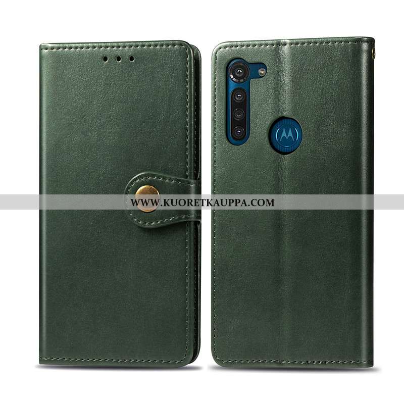 Kuori Moto G8 Power, Kuoret Moto G8 Power, Kotelo Moto G8 Power Nahka Suojaus Ripustettavat Koristee