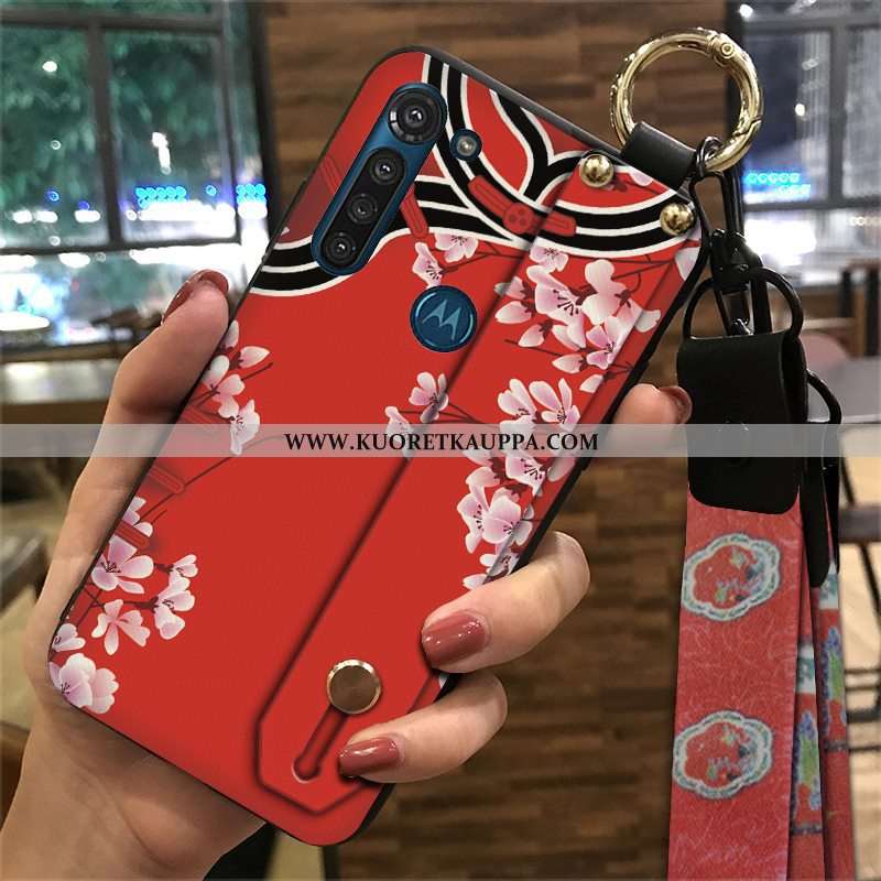 Kuori Moto G8 Power, Kuoret Moto G8 Power, Kotelo Moto G8 Power Ripustettavat Koristeet Vuosikerta P