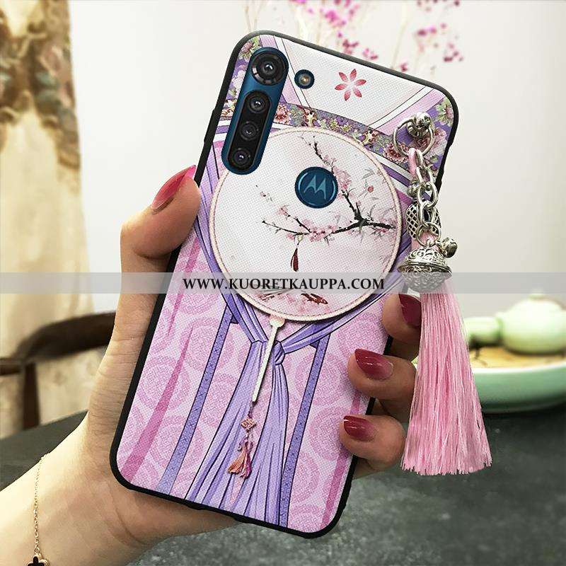 Kuori Moto G8 Power, Kuoret Moto G8 Power, Kotelo Moto G8 Power Suojaus Ripustettavat Koristeet Tuul