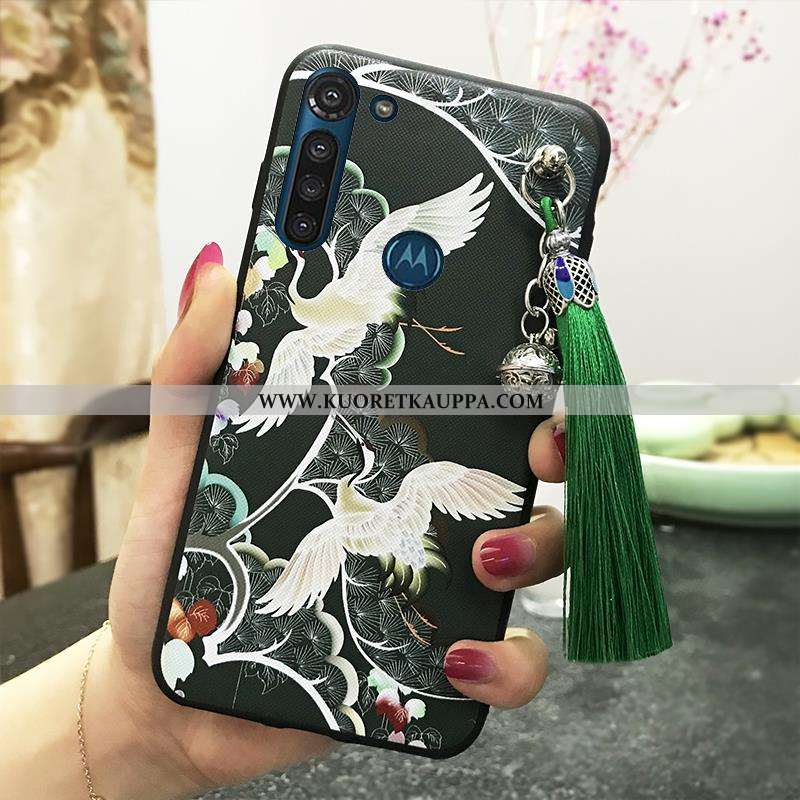 Kuori Moto G8 Power, Kuoret Moto G8 Power, Kotelo Moto G8 Power Suojaus Ripustettavat Koristeet Tuul