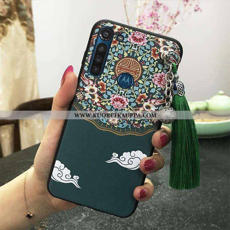 Kuori Moto G8 Power, Kuoret Moto G8 Power, Kotelo Moto G8 Power Suojaus Ripustettavat Koristeet Tuul
