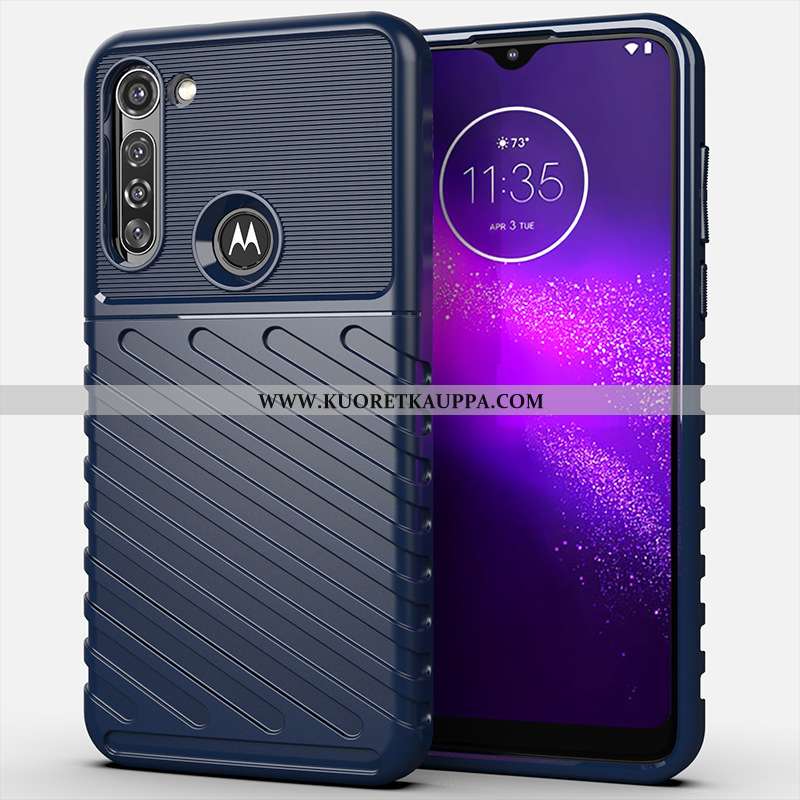 Kuori Moto G8 Power, Kuoret Moto G8 Power, Kotelo Moto G8 Power Suojaus Silikoni Musta Puhelimen Mus