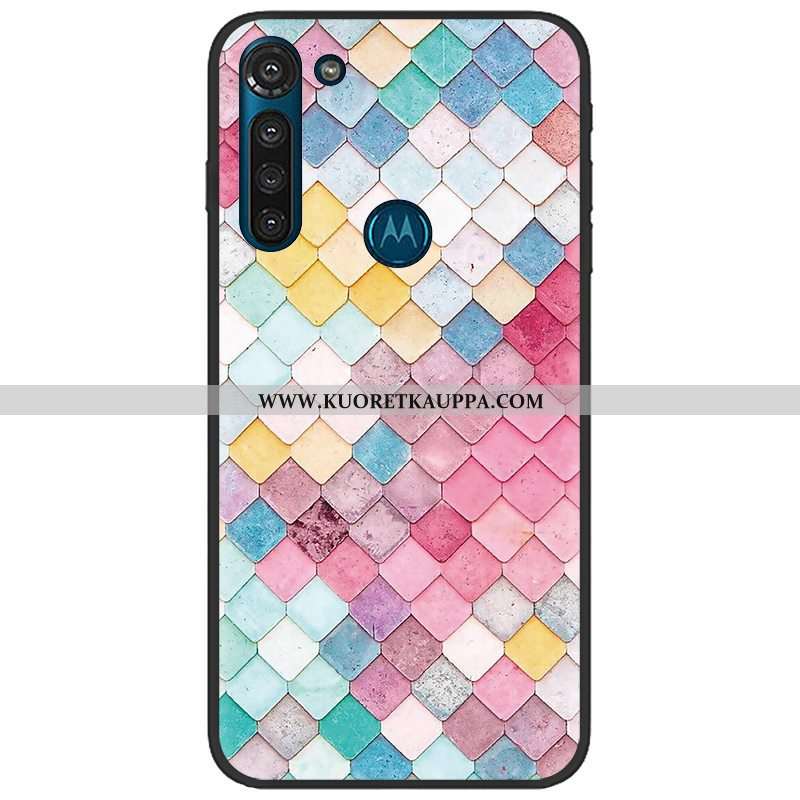 Kuori Moto G8 Power, Kuoret Moto G8 Power, Kotelo Moto G8 Power Suuntaus Pehmeä Neste Pesty Suede Mu