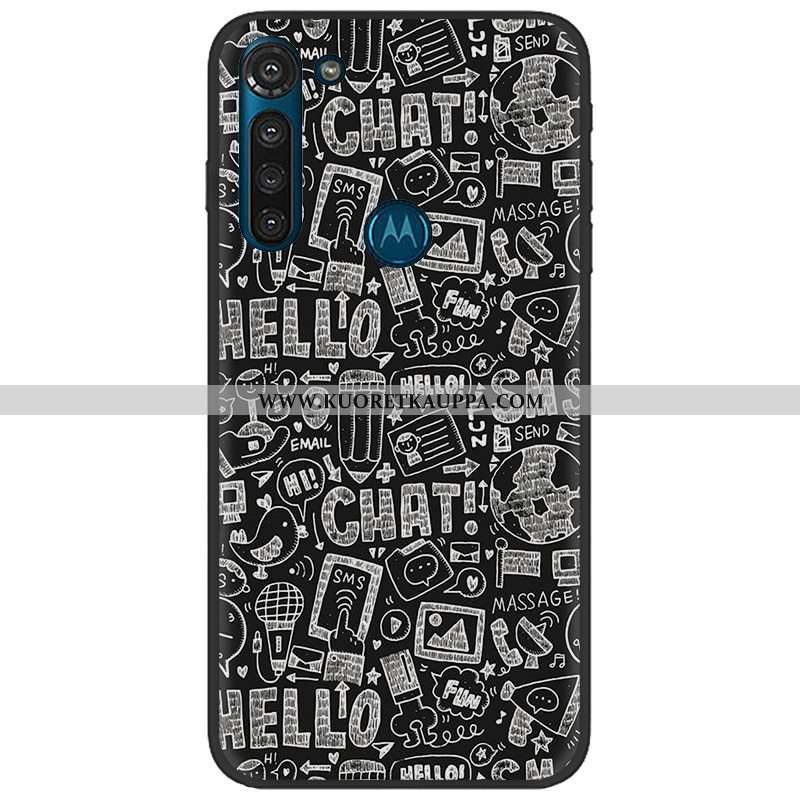 Kuori Moto G8 Power, Kuoret Moto G8 Power, Kotelo Moto G8 Power Suuntaus Pehmeä Neste Pesty Suede Mu