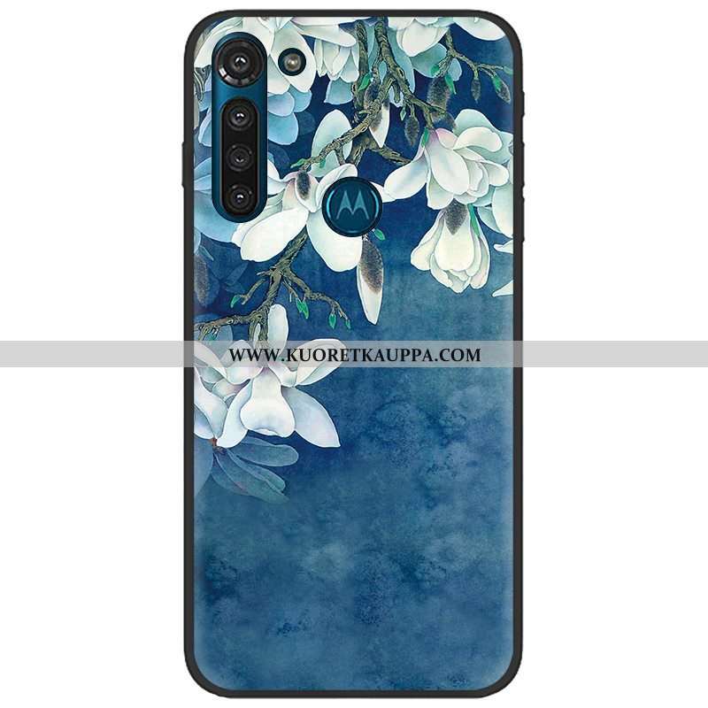 Kuori Moto G8 Power, Kuoret Moto G8 Power, Kotelo Moto G8 Power Suuntaus Pehmeä Neste Pesty Suede Mu