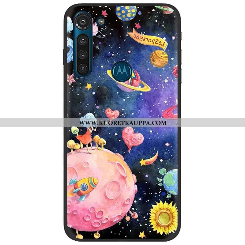 Kuori Moto G8 Power, Kuoret Moto G8 Power, Kotelo Moto G8 Power Suuntaus Pehmeä Neste Pesty Suede Mu