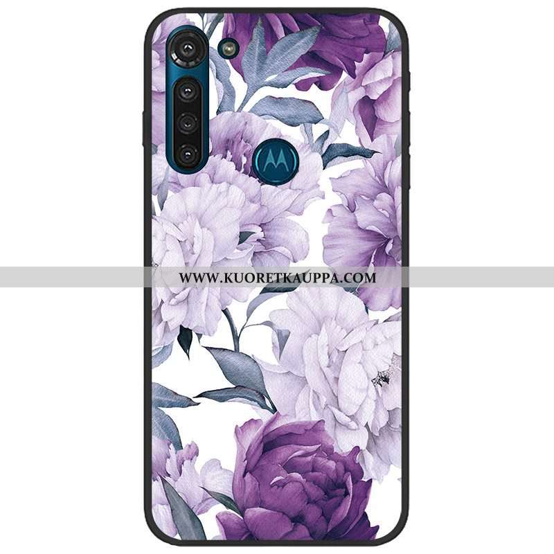 Kuori Moto G8 Power, Kuoret Moto G8 Power, Kotelo Moto G8 Power Suuntaus Pehmeä Neste Pesty Suede Mu