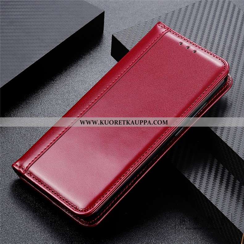 Kuori Moto G8 Power Lite, Kuoret Moto G8 Power Lite, Kotelo Moto G8 Power Lite Aito Nahka Suojaus Ma