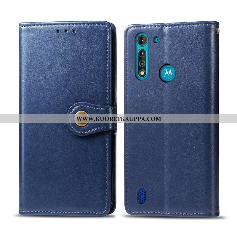 Kuori Moto G8 Power Lite, Kuoret Moto G8 Power Lite, Kotelo Moto G8 Power Lite Nahkakuori Ripustetta
