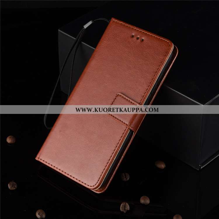 Kuori Moto G8 Power Lite, Kuoret Moto G8 Power Lite, Kotelo Moto G8 Power Lite Suojaus Nahkakuori Pu