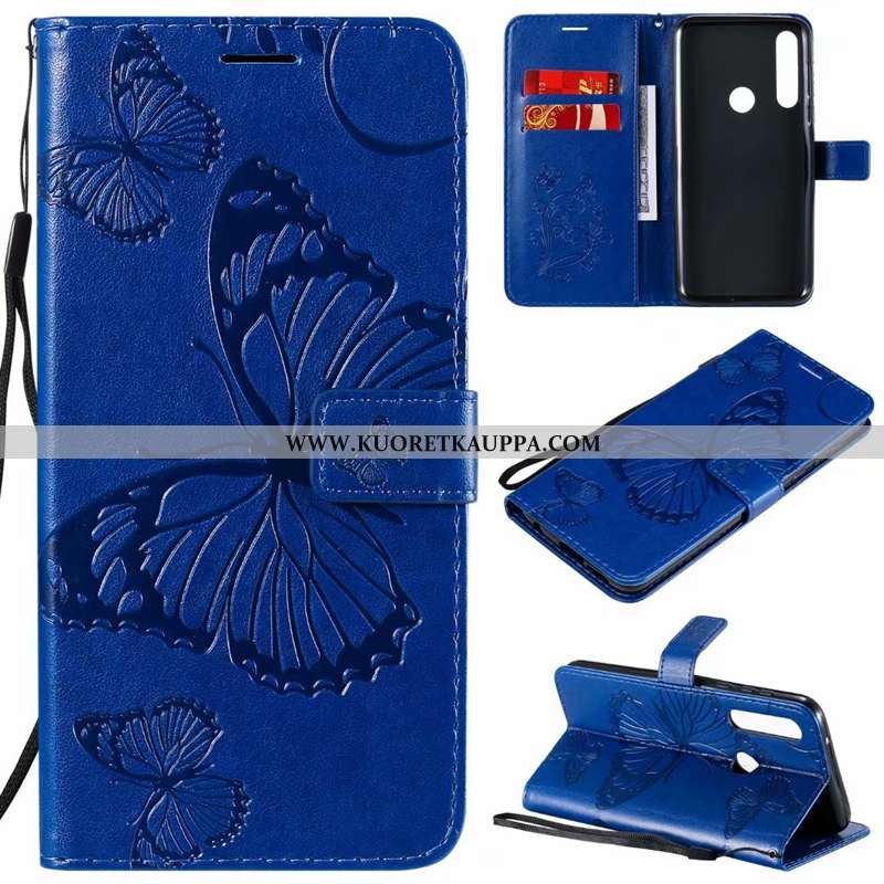 Kuori Moto G8 Power Lite, Kuoret Moto G8 Power Lite, Kotelo Moto G8 Power Lite Suojaus Nahkakuori Pu