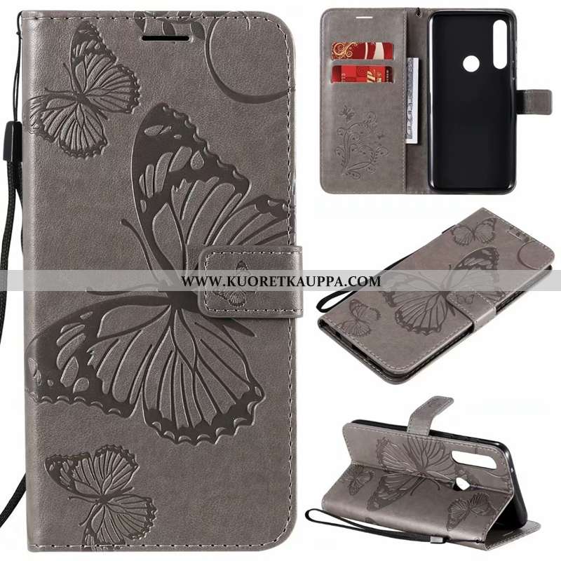 Kuori Moto G8 Power Lite, Kuoret Moto G8 Power Lite, Kotelo Moto G8 Power Lite Suojaus Nahkakuori Pu