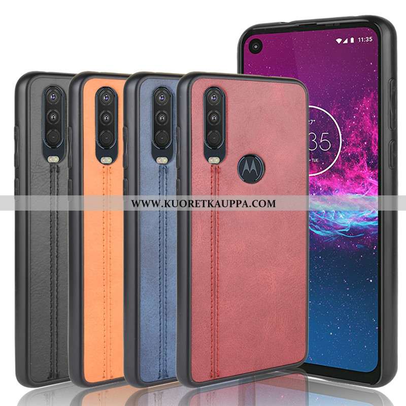 Kuori Motorola One Action, Kuoret Motorola One Action, Kotelo Motorola One Action Kukkakuvio Suojaus