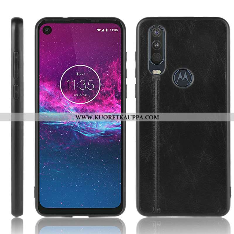 Kuori Motorola One Action, Kuoret Motorola One Action, Kotelo Motorola One Action Kukkakuvio Suojaus