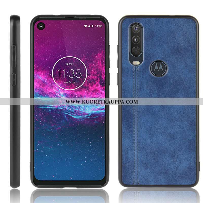 Kuori Motorola One Action, Kuoret Motorola One Action, Kotelo Motorola One Action Kukkakuvio Suojaus
