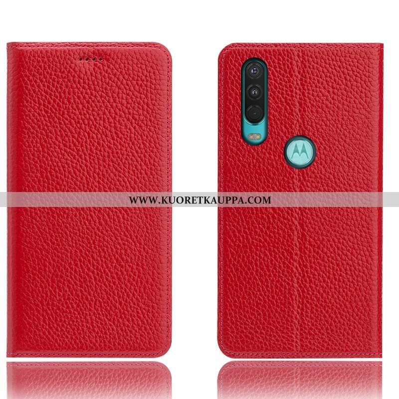 Kuori Motorola One Action, Kuoret Motorola One Action, Kotelo Motorola One Action Kukkakuvio Suojaus