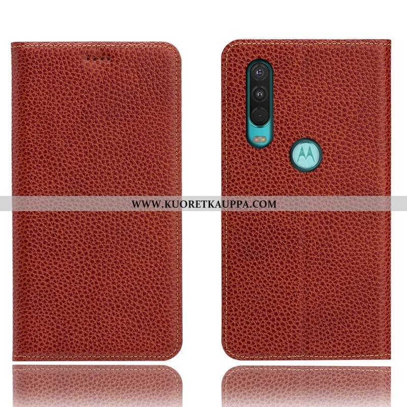 Kuori Motorola One Action, Kuoret Motorola One Action, Kotelo Motorola One Action Kukkakuvio Suojaus