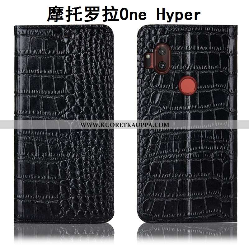 Kuori Motorola One Hyper, Kuoret Motorola One Hyper, Kotelo Motorola One Hyper Nahkakuori Suojaus Mu