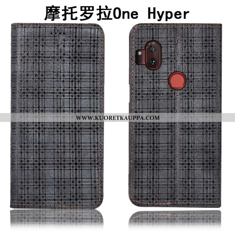 Kuori Motorola One Hyper, Kuoret Motorola One Hyper, Kotelo Motorola One Hyper Nahkakuori Suojaus Pu