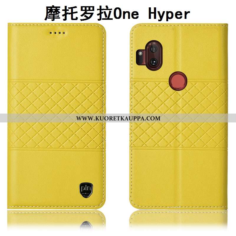 Kuori Motorola One Hyper, Kuoret Motorola One Hyper, Kotelo Motorola One Hyper Suojaus Nahkakuori Mu