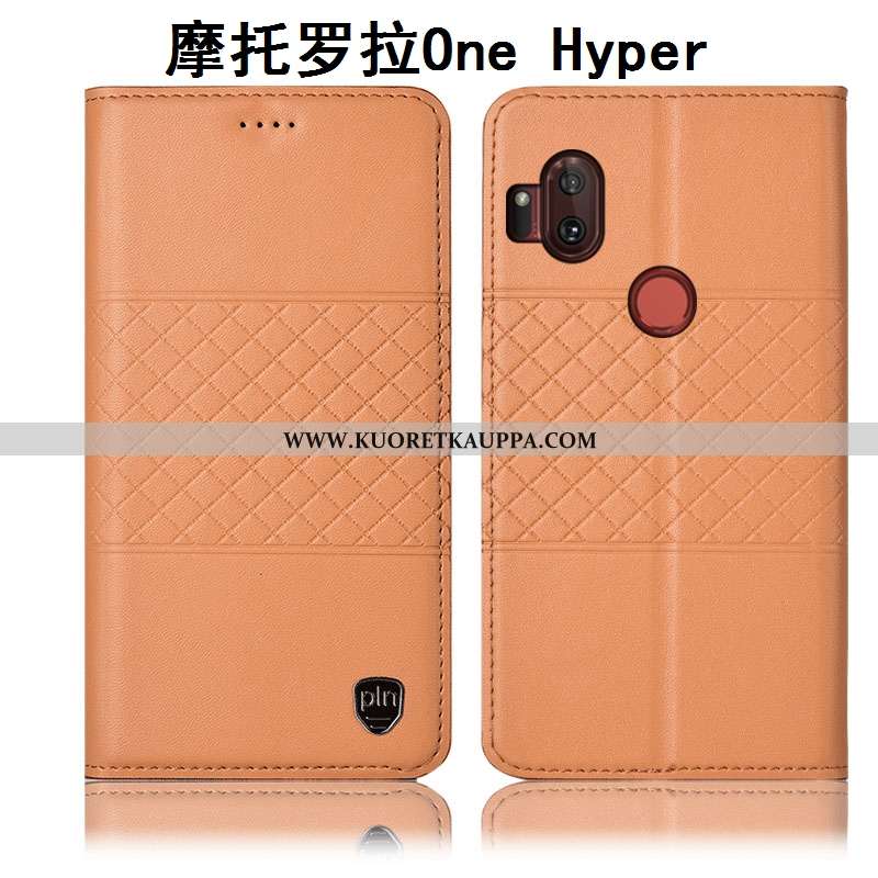 Kuori Motorola One Hyper, Kuoret Motorola One Hyper, Kotelo Motorola One Hyper Suojaus Nahkakuori Mu