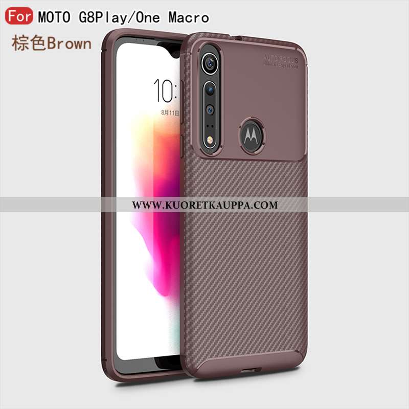 Kuori Motorola One Macro, Kuoret Motorola One Macro, Kotelo Motorola One Macro Suojaus Nahka Tähti K