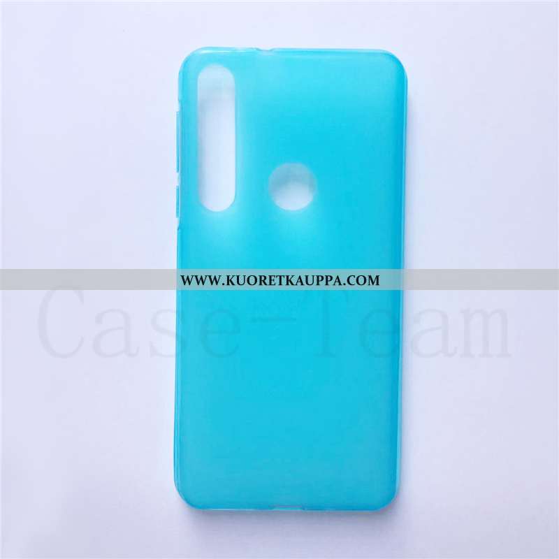 Kuori Motorola One Macro, Kuoret Motorola One Macro, Kotelo Motorola One Macro Suojaus Sininen Puhel