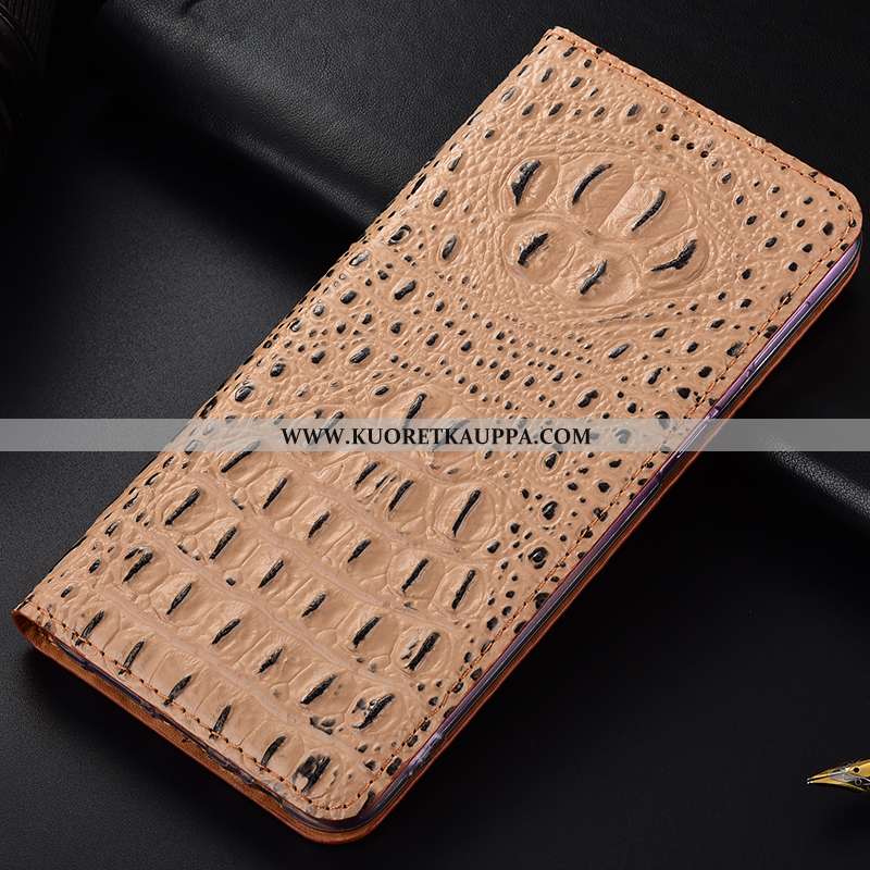 Kuori Motorola One Vision, Kuoret Motorola One Vision, Kotelo Motorola One Vision Aito Nahka Suojaus