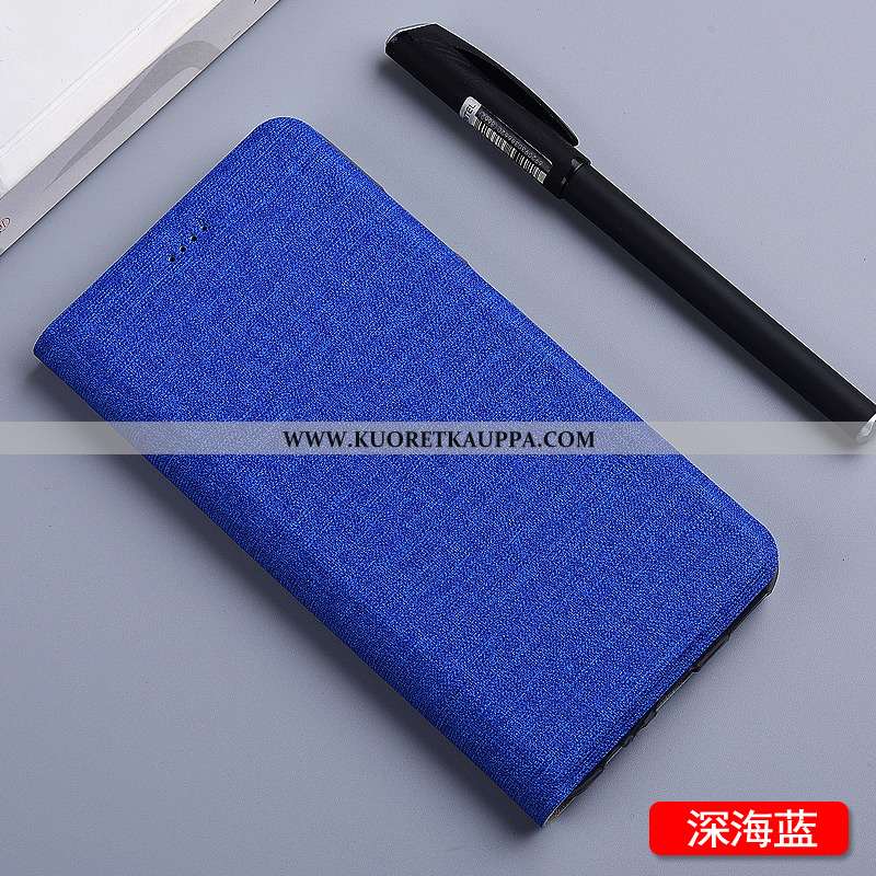 Kuori Motorola One Vision, Kuoret Motorola One Vision, Kotelo Motorola One Vision Pellava Suojaus Al