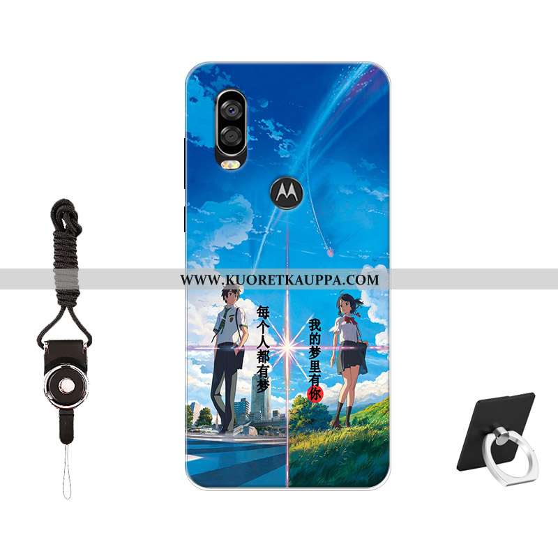 Kuori Motorola One Vision, Kuoret Motorola One Vision, Kotelo Motorola One Vision Silikoni Suojaus M
