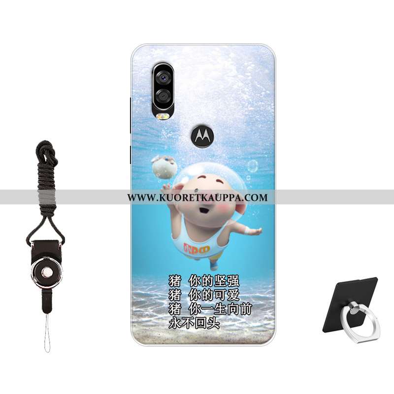 Kuori Motorola One Vision, Kuoret Motorola One Vision, Kotelo Motorola One Vision Silikoni Suojaus M