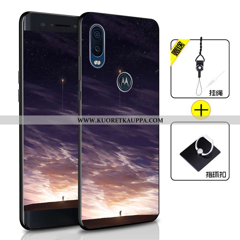 Kuori Motorola One Vision, Kuoret Motorola One Vision, Kotelo Motorola One Vision Silikoni Suojaus M