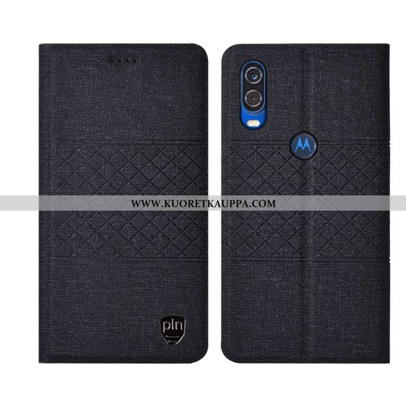 Kuori Motorola One Vision, Kuoret Motorola One Vision, Kotelo Motorola One Vision Suojaus Ruudukko M