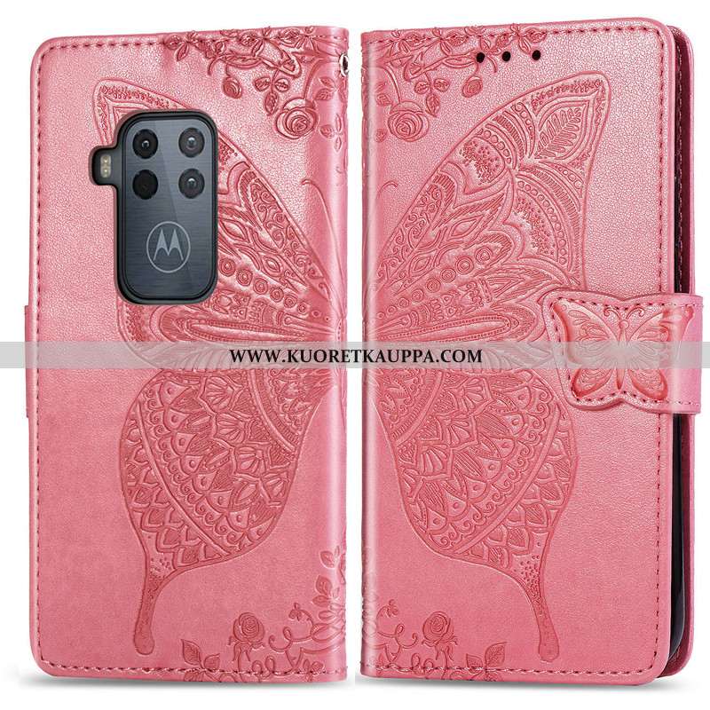 Kuori Motorola One Zoom, Kuoret Motorola One Zoom, Kotelo Motorola One Zoom Suojaus Nahkakuori Puhel