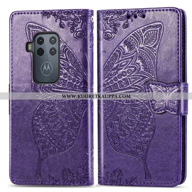 Kuori Motorola One Zoom, Kuoret Motorola One Zoom, Kotelo Motorola One Zoom Suojaus Nahkakuori Puhel