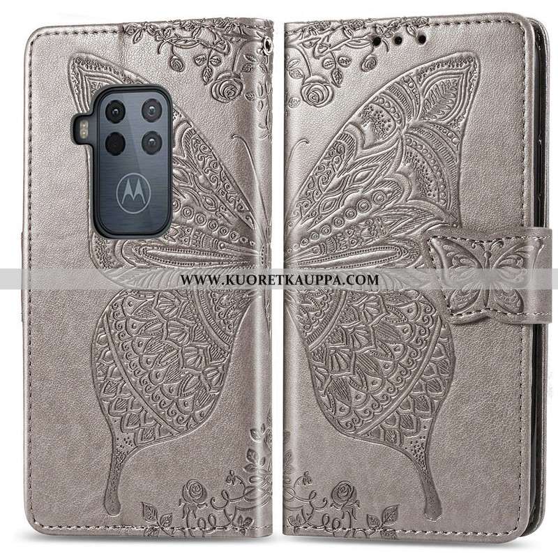 Kuori Motorola One Zoom, Kuoret Motorola One Zoom, Kotelo Motorola One Zoom Suojaus Nahkakuori Puhel