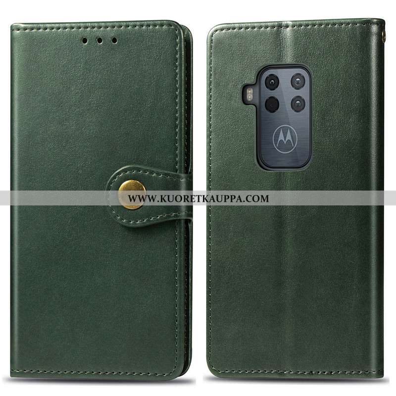 Kuori Motorola One Zoom, Kuoret Motorola One Zoom, Kotelo Motorola One Zoom Suojaus Nahkakuori Puhel